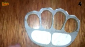 Самодельный кастет №3 Итог работы Часть третья