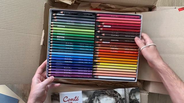 Пастельні олівці Conté à Paris, 48 шт. Перші враження. смотреть онлайн