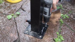 Садовый умывальник для сада и дачи ✔️ Колонка для воды
