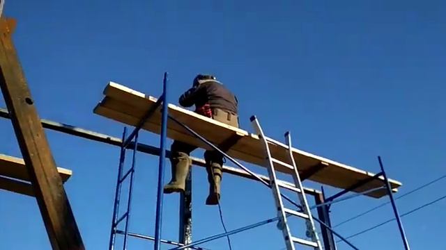 Стройка дачи 100 м2 с зимним садом. смотреть онлайн