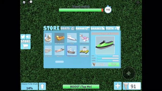 I found the megalodon in Roblox shark bite смотреть онлайн