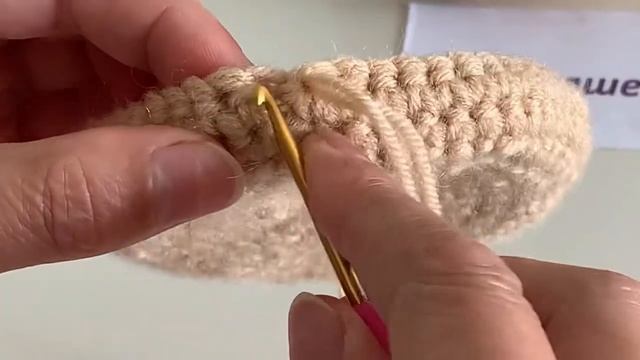 Подставка под чашечку из остатков пряжи. Вязание крючком.? смотреть онлайн