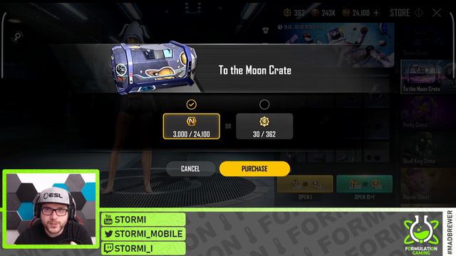 BACK TO BACK MYTHIC!, BUT....-OPENING THE NEW To The Moon Crate | NEW STATE MOBILE смотреть онлайн