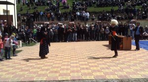 9 май в Цунтинском районе.Национальный дидойский танец.