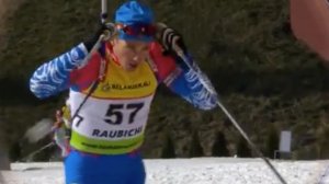 Биатлон.ЧЕ. Смешанная эстафета. Результат россиян.