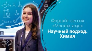 Форсайт-сессия «Москва 2030» «Научный подход. Химия»