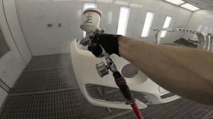 BMW X5/X6 Правильная покраска  бамперов