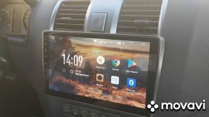 Магнитола  с экраном 10,2"  УАЗ  ПАТРИОТ  в панели до 2017 года