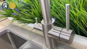 Кухонная мойка FLORENTINA КОМБИ 1160 + Смеситель FLORENTINA КРИСТАЛЛ + Дозатор КВАДРО