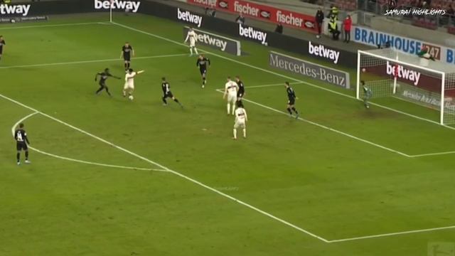 【伊藤洋輝&遠藤航・タッチ集】VSボルシアMG | Hiroki Ito & Wataru Endo VS Borussia MG