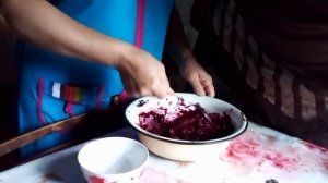 Салат из свеклы с уксусом и майонезом