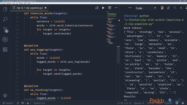 Hands-on NLP with NLTK and Scikit-learn: Building Text Preprocessing Pipeline with NLTK|packtpub.co