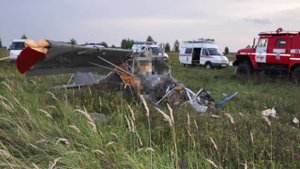 В Рязанской области разбился самолёт