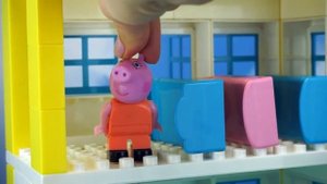 Конструктор BIG как Lego.Строительство больницы и История с героями мультика-пеппа