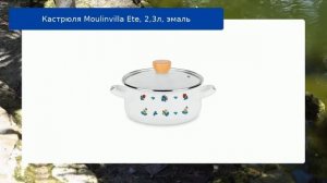 Кастрюля Moulinvilla Ete, 2,3л, эмаль обзор