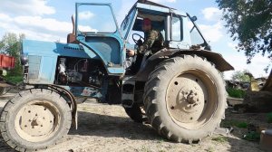 МТЗ 80 заводим стартер словак 4.2кв май 2018г
