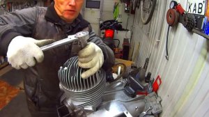 Закончил сборку двигателя от инвалидки.