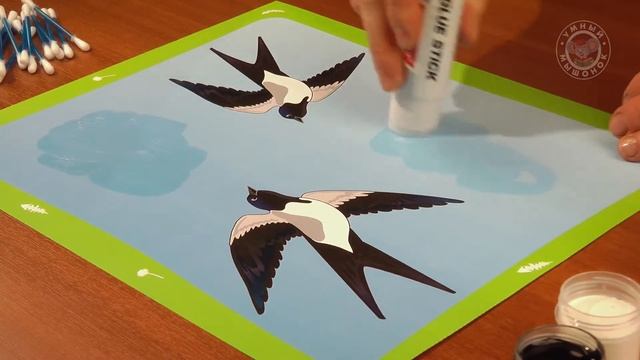 Времена года. Весна 5+ 13 Задание для детей "Прилёт ласточек" смотреть онлайн