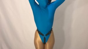 Self Bondage Overhead Harness with Crotch Strap