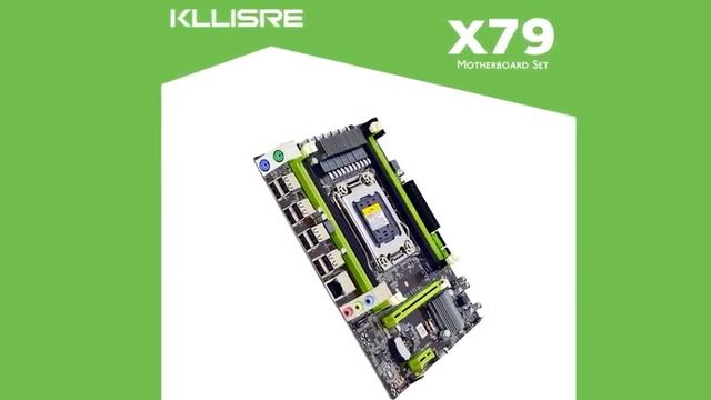 Kllisre X79 X79G материнская плата LGA 2011 USB20 SATA3 поддер