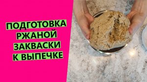 Как? подготовить ржаную закваску к выпечке? Подробная, наглядная инструкция.