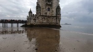 LISBON - Walk Around the Torre de Belem on the Tagus River - Lisboa, Portugal