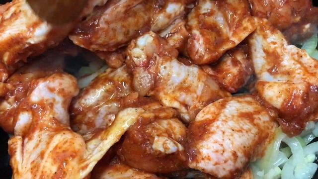 Паста КАРРИ + вкуснейшие куриные крылышки КАРРИ