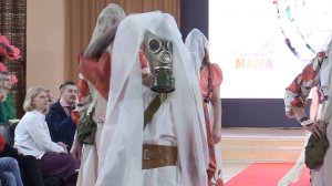 Конкурс красоты в противогазах прошел в Красноярске