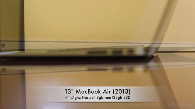 Apple MacBook Air 13" i7 1.7GHZ Haswell 128GB SSD (2013) Unboxing смотреть онлайн