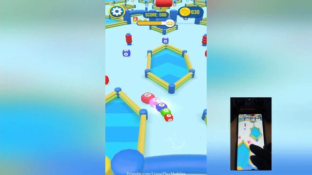 2048 Run 3D - Number Puzzle - Gameplay Walkthrough - reach 1024