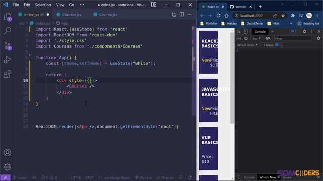 React JS basics Somali Lesson 11 - React useState hook