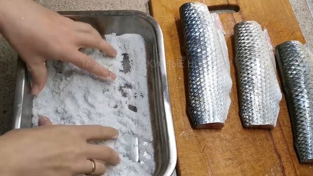 Самый простой способ засолки рыбы в домашних условиях.