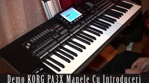 Demo Set Korg PA3X Manele