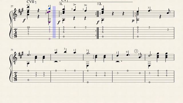 Ecos de Becos - Antonio Alba 1873 - 1940 Tablature