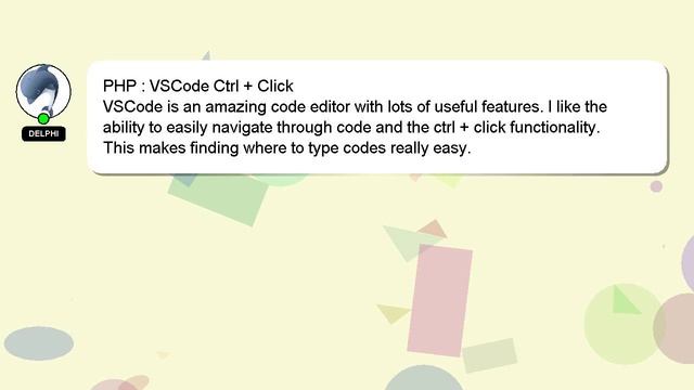 PHP : VSCode Ctrl + Click смотреть онлайн