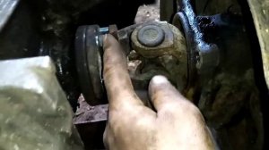 Задний мост для мини трактора