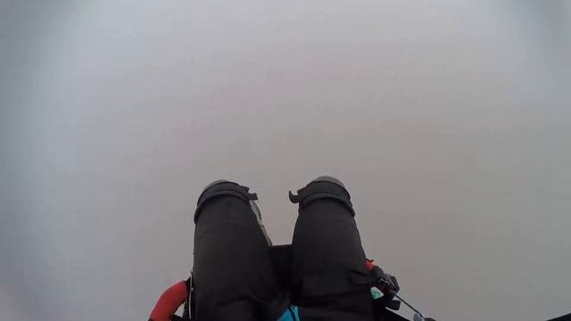 В плотном облаке летая! #paraglidingpilot#fly#paragliding#туча#кавказ#полёты#летать#параплан