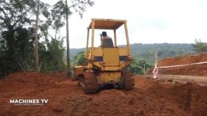 Incredible Making Detour Road On Mountain After Main Road Cut Off By Landslide Bulldozer Leveling