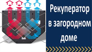 Система вентиляции дома.  Рекуператор Турков