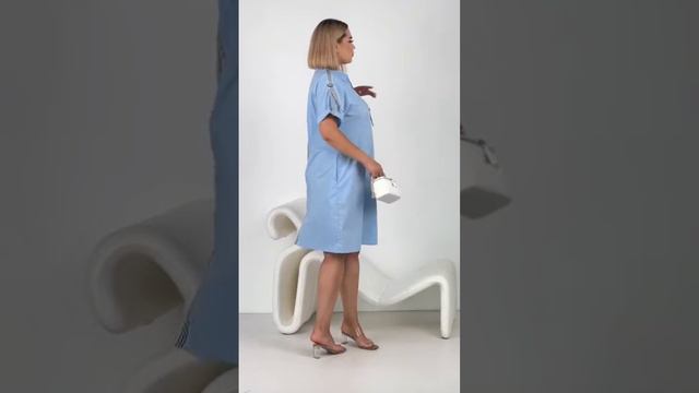 Скоро в наличии голубой и черный #plussize #женскаяодежда #fashion
