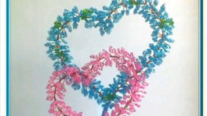 Поделки. Деревья из бисера.