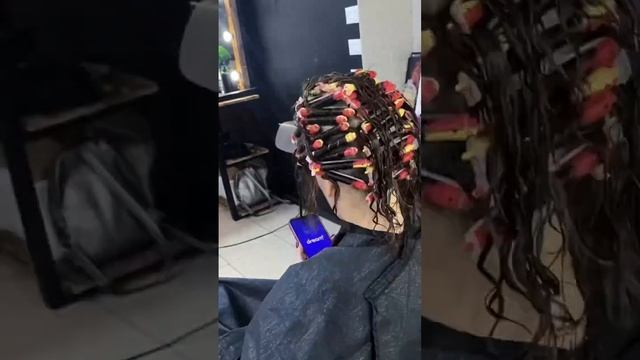 Прикорневая Био-завивка #биозавивка #долговременнаяукладка #кудряшки #москва #химия смотреть онлайн