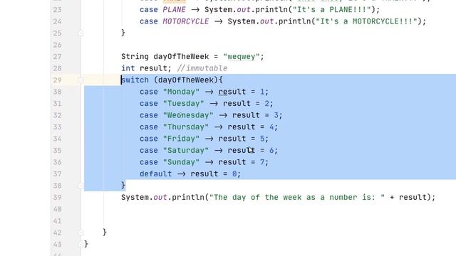 Java 14 - Switch Expressions смотреть онлайн