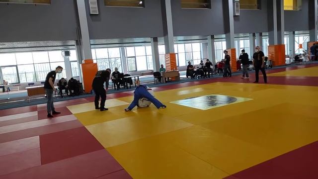 √21 Чабан Петро. (біла куртка) Бойове Джиу-джитсу 1/8 смотреть онлайн