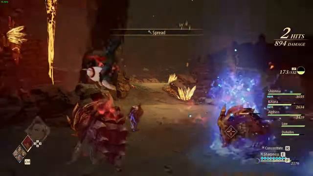 TALES OF ARISE PC GAMEPLAY - PART 16 - BERG VOLCANO BOSS смотреть онлайн