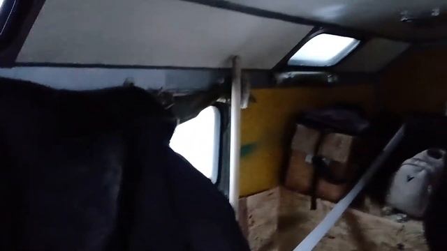 Автодом на базе КУНГа ЗИЛ 131. Подгонка и доработка кухни. Вода в душ и раковину. Проказы мороза.