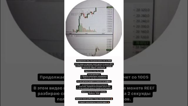 Продолжаем тему: Как раскачивать счет со 100$