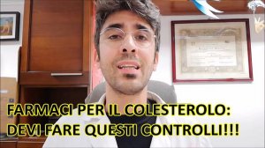 FARMACI PER COLESTEROLO: ATTENZIONE!!