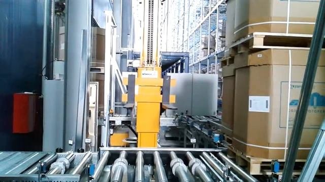 Автоматический склад: формирование двойных паллет