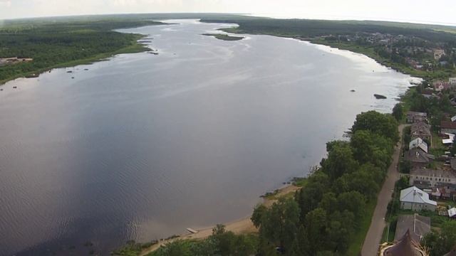 Храмы Русского Севера. Каргополь с высоты. смотреть онлайн